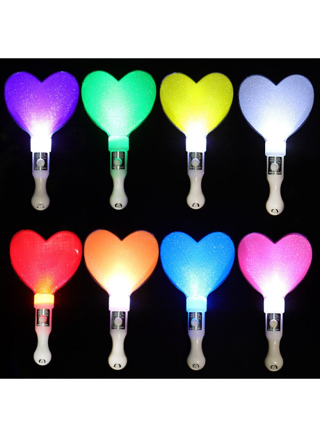 Short Five-pointed Star Love Flash Stick Luminous Stick Fluorescent Stick Luminous Stick Push Small Gift Luminous Stall-Color:Short Five-pointed Star - Image 4