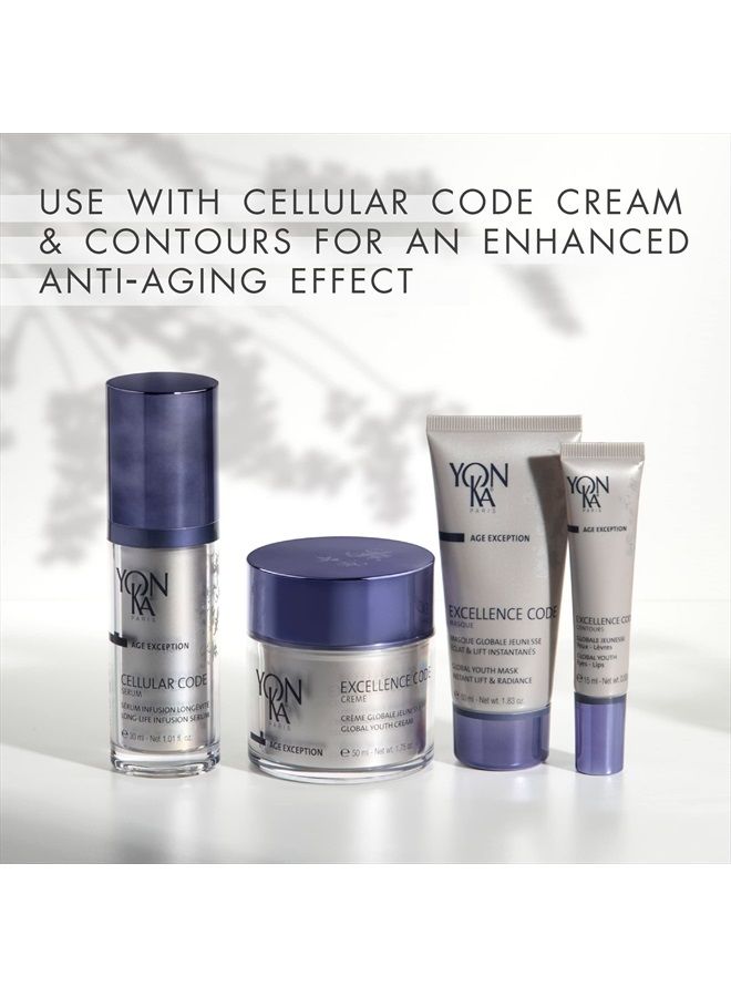 Yonka Yon-Ka Cellular Code Serum (30 ml) Anti-Aging Face Serum, Firm Skin and Soften Appearance of Wrinkles with Cell-Energy Natural Youth Complex, Paraben-Free - Image 5