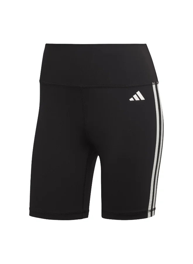 اديداس adidas workout essentials 3-stripes high waisted women leggings