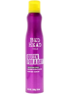 TIGI Bed Head by TIGI Queen For A Day Volume Spray, Texture Spray for Hair, Hair Thickening Spray for Fine, Flat And Thin Hair - 311 ml  - Image 1