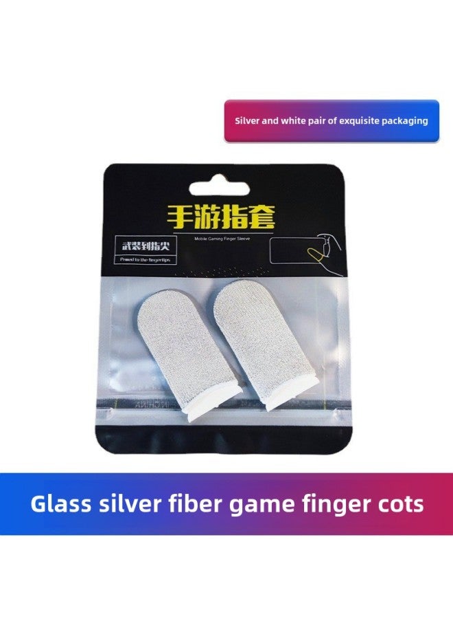 Digital Computer Game Controller Wireless Bluetooth Gamepad For Ps3 Ps4 Xbox 360 Xbox One Nintendo Switch Android Ios-Product Color:Glass Silver Fiber White Edge Pair (packaging Bag)  - Image 1