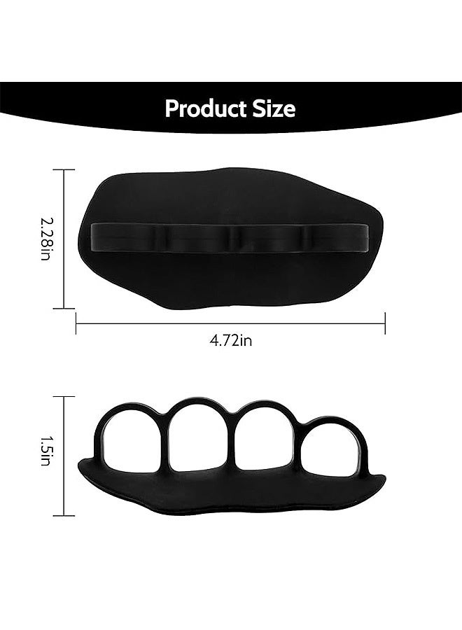 Photon زوجان من مقابض رفع الأثقال الأصلية للرجال والنساء، واقي قبضة يد من السيليكون للتدريب والتمرين في صالة الألعاب الرياضية، دمبل رفع الأثقال، الرفعة المميتة، مقابض مانعة للانزلاق لتمارين السحب - Image 2
