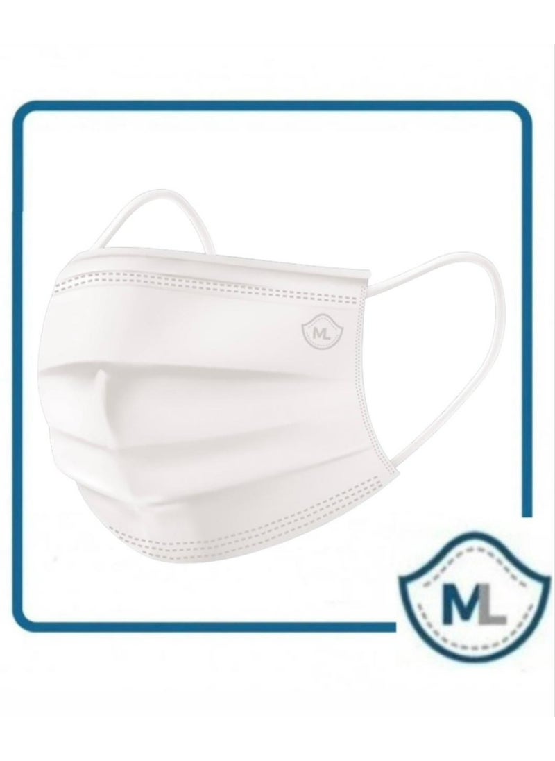 Zahrat Lotus White face masks, 50 masks  - Image 4