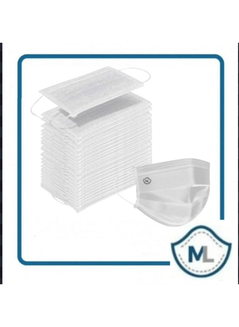 Zahrat Lotus White face masks, 50 masks  - Image 3