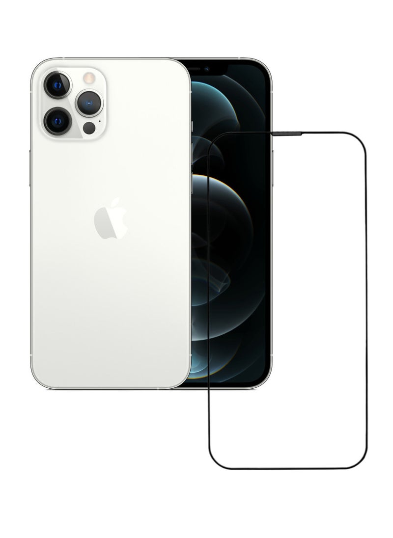 ACLIX Antistatic ESD Dustproof Premium Quality High Definition Tempered Glass Screen Protector Designed For  iPhone 12 Pro Max - Image 1