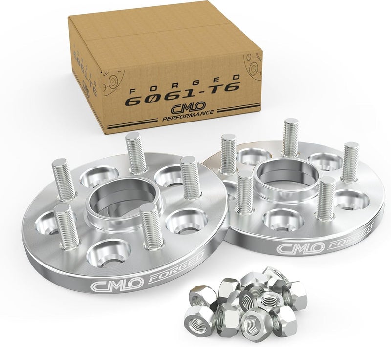 Customadeonly 15mm Wheel Spacers Hubcentric 5x4.75 for Chevy Camaro, Corvette, Blazer, S10, Pontiac Firebird, Trans Am (2pc 70.3mm M12x1.5) - Image 1