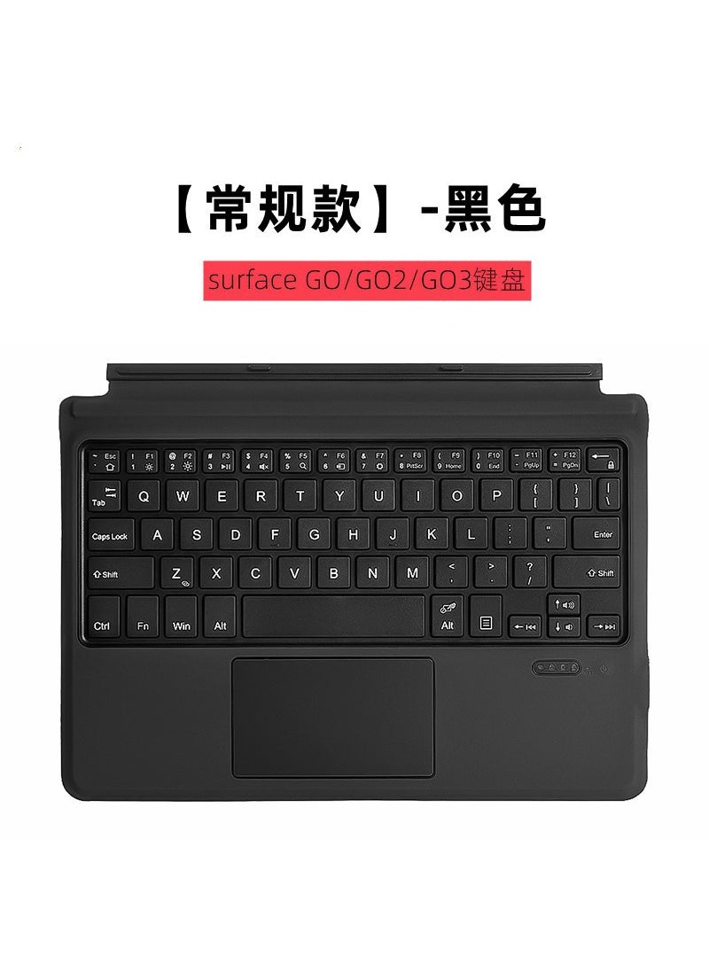 Wireless Bluetooth Backlit Keyboard for Microsoft Pro X 7 8 go4surfaceGO/GO2/GO3 black regular) surfaceGO/GO2/GO3 black regular) 