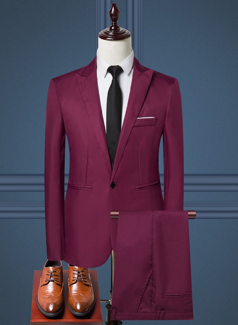 Shougu Business Casual Professional Suit Set Of Two Pieces - Image 1