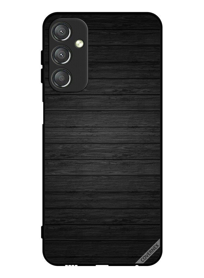Covernex Protective Case Cover For Samsung Galaxy A24 4G Dark Wooden Pattern - Image 1