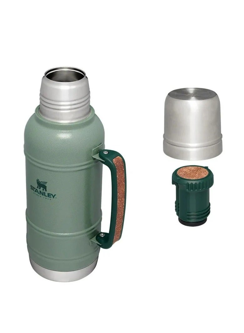 Stanley قارورة Stanley LGC سعة 1.4 لتر/1.5 كوارت Artisan Thermal H.Green  - Image 1