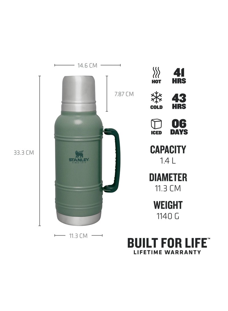 Stanley قارورة Stanley LGC سعة 1.4 لتر/1.5 كوارت Artisan Thermal H.Green  - Image 2