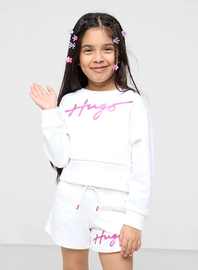 HUGO Kids Logo Sweatshirt
