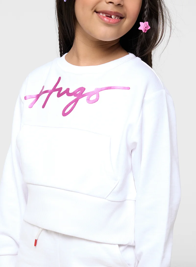 HUGO Kids Logo Sweatshirt