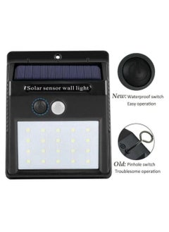 Generic Wireless Solar Garden Wall Light, Solar Outdoor Motion Sensor Light for Enhanced Safety and Energy Efficiency, IP65 Waterproof for Yard, Garage, Fence, 3W, 30 LEDs (4 Pack)  - Image 4