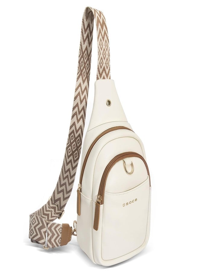 OSOCE Anti Theft Crossbody Bag for Women, Waterproof Minimalist Sling Chest Purse with Adjustable Strap, Compact Lightweight Bag Fits Large Phone for Travel & Everyday - Image 1