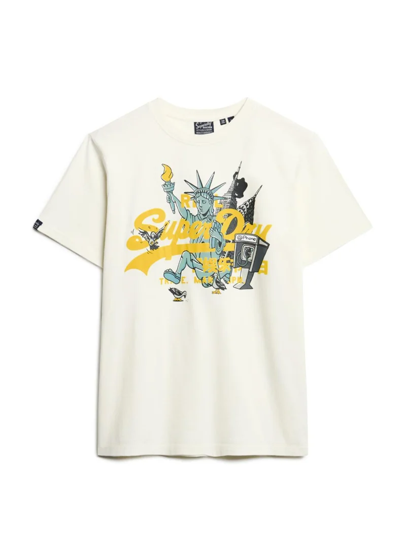 سوبر دراي New York Vl Graphic T Shirt