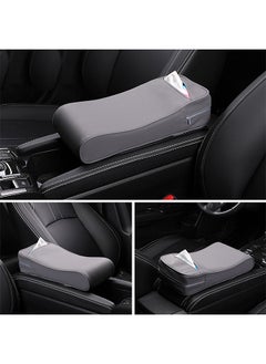 Generic High quality leather armrest for hand comfort while driving and equipped with tissue holder  - Image 3