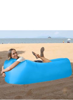 Inflatable Lounger Air Sofa Chair Camping & Beach Portable Water Proof Couch for Camping,Hiking, Picnics, Outdoor, Backyard