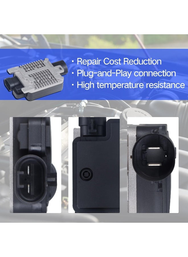 AdvanEX Engine Cooling Fan Control Module Compatible with Ford Flex 35L Edge 20L 35L 37L Crown Victoria 46L Lincoln MKX 35L 37L Mercury Grand Marquis 46L Replace OE 940002904 - Image 3