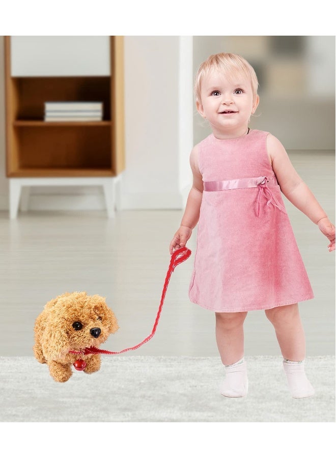 Interactive Plush Golden Retriever Toy, Electronic Pet Dog with Walking, Barking, Tail Wagging, and Stretching Features, Perfect Companion Animal for Kids - Image 5