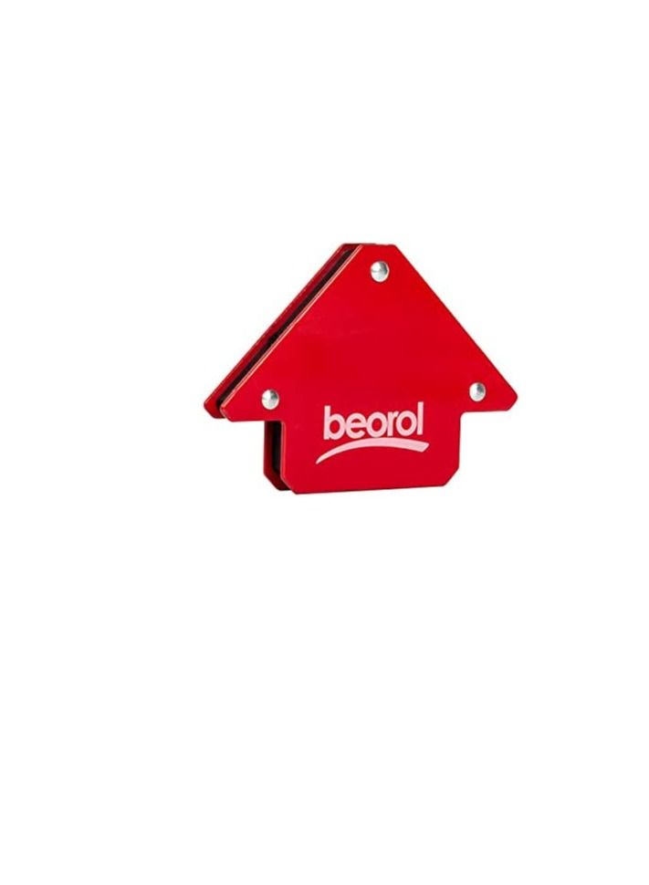Beorol Magnetic Welding Arrow Clamp Square Holder 3 Angles 45° 90° 135° 120x82x14mm - Image 1