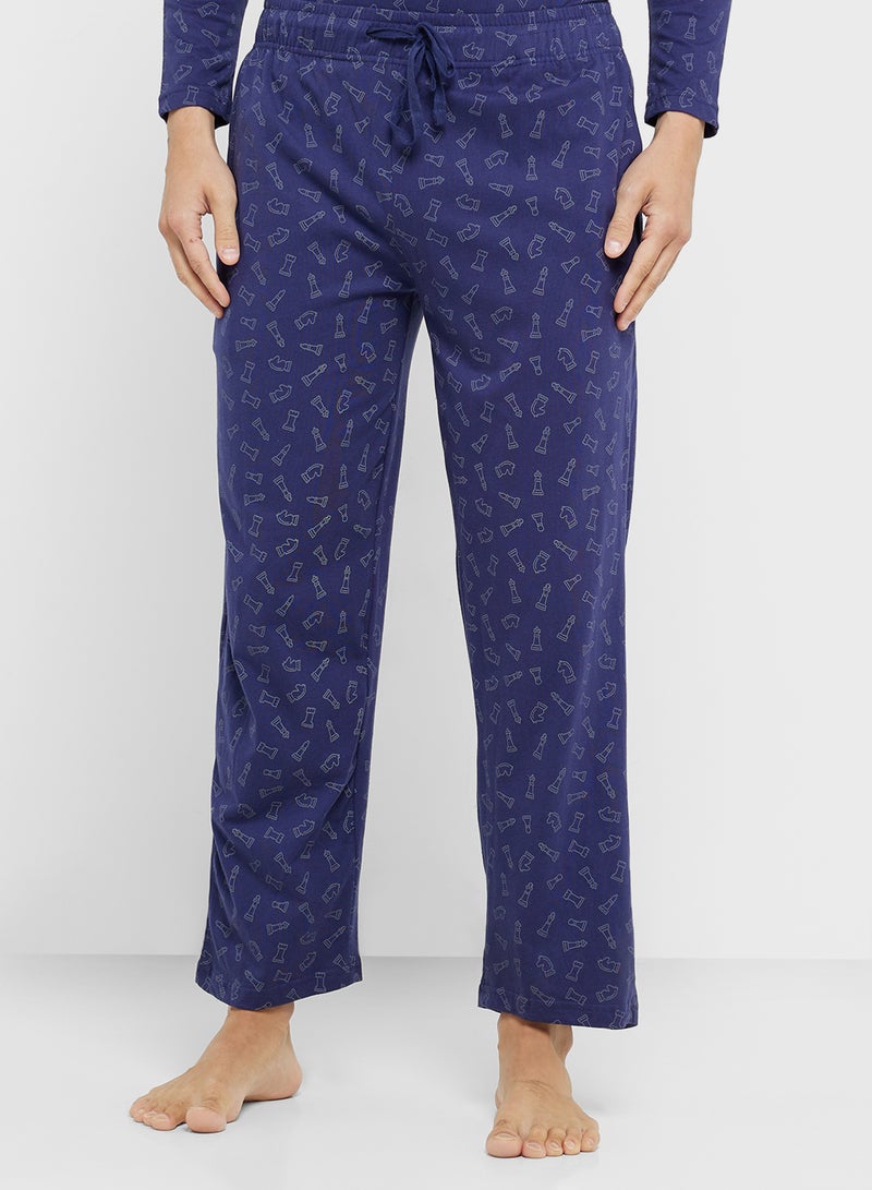 Robert Wood Nightwear T-Shirt & Pants Sets  - Image 4