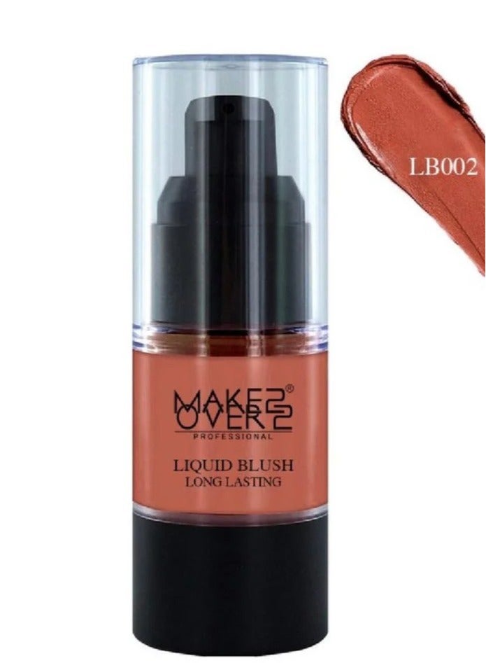 مايك أوفر ميك اوفر22 احمر خدود سائل يدوم طويلا - LB002