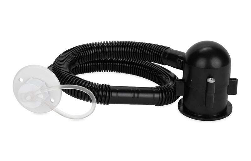 Camco Flexible Camper/RV Drain | Designed for Campers w/Single Sink and No Holding Tanks | Includes 25â€ of Â¾-Inch ID Hose | Crafted of Heavy-Duty Chemical-Resilient Polymer (37420) - Image 1