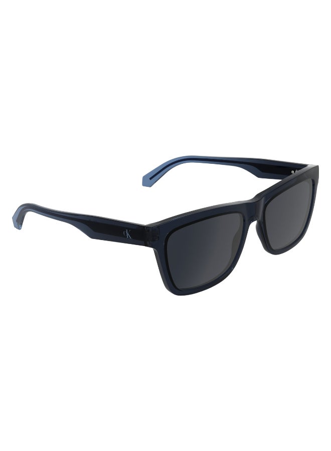Calvin Klein Jeans FULL RIM INJECTED CALVIN KLEIN JEANS SUN CKJ25623S 5717 (400) TRANSPARENT BLUE - Image 3