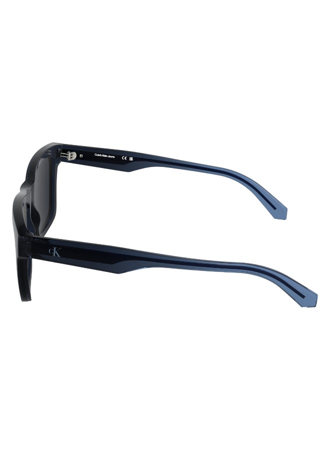Calvin Klein Jeans FULL RIM INJECTED CALVIN KLEIN JEANS SUN CKJ25623S 5717 (400) TRANSPARENT BLUE - Image 4