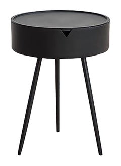 DubaiGallery Nightstand Modern Simple, Storage Table Round, Indoor Snack Table, Accent Bedside Tables Patio Side Table  - Image 1