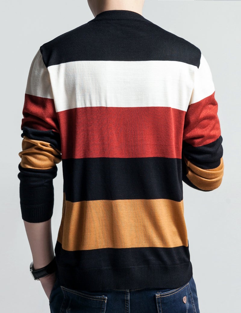 Spring New Youth Cartoon T-Shirt Printed Loose T-Shirt Long Sleeve Men's Animal Polyester Crewneck Sweater Men's Sweater - Image 5