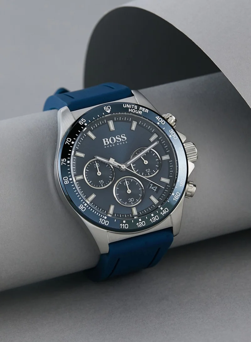 BOSS Hero Round Analog Watch