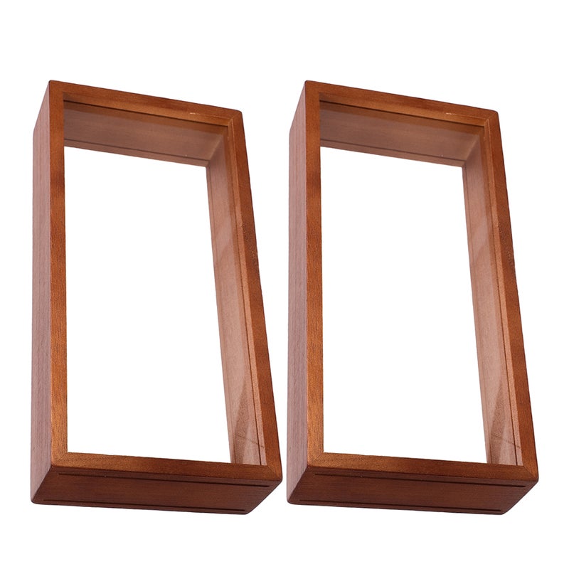 2Pcs Dried Flower Display Case Shadow Case Display Box Display Dried Flower Frame Specimen Frame - Image 1