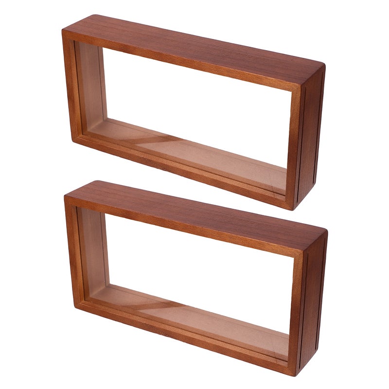 2Pcs Dried Flower Display Case Shadow Case Display Box Display Dried Flower Frame Specimen Frame - Image 5