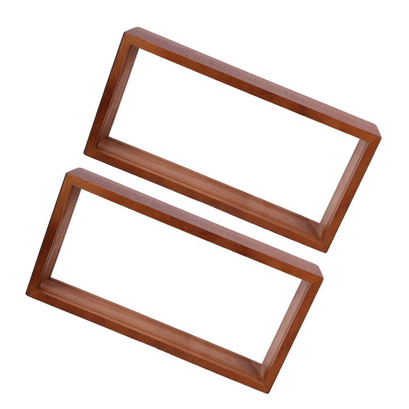 2Pcs Dried Flower Display Case Shadow Case Display Box Display Dried Flower Frame Specimen Frame - Image 3