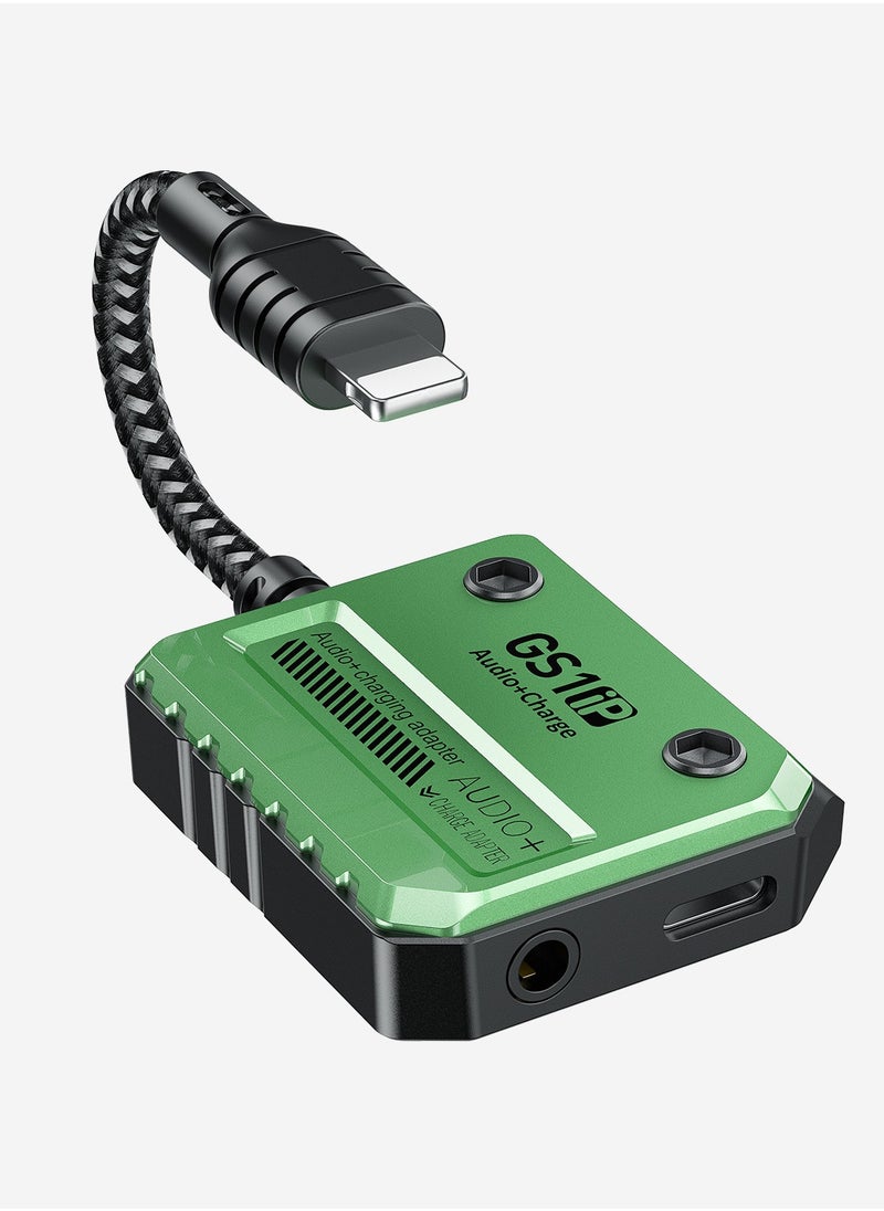 Plextone - Plextone GS1ip 2 in 1 30W Super Fast Charging and Headphone Adapter for Apple iPhone and iPad - Image 1