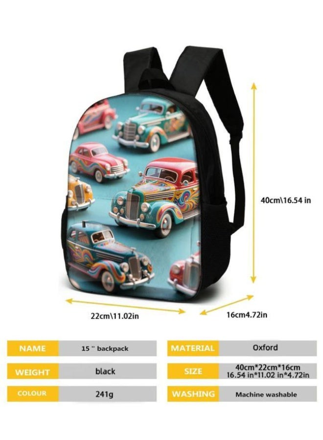 [Super new special offer] Cartoon theme bag three-piece set | double-shoulder + hand-held + storage pen bag | gift self-use good-looking - 1121  - Image 5