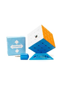 D ETERNAL D ETERNAL Kid Moyu Meilong Magnetic Cube 4X4 High Speed Magic Cubic Puzzle Game Toy  - Image 1