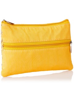 Kuber Industries Kuber Industries Embroidery Women Hand Purse Wallet for Party, Wedding, Dating (Yellow) (HS39KUBMART022024) Rectangular  - Image 2