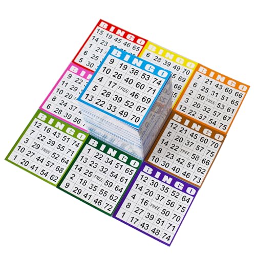 SEETOOOGAMES Bingo Paper Game Cards 1 Card 100 Books of 10 Sheets - Image 1