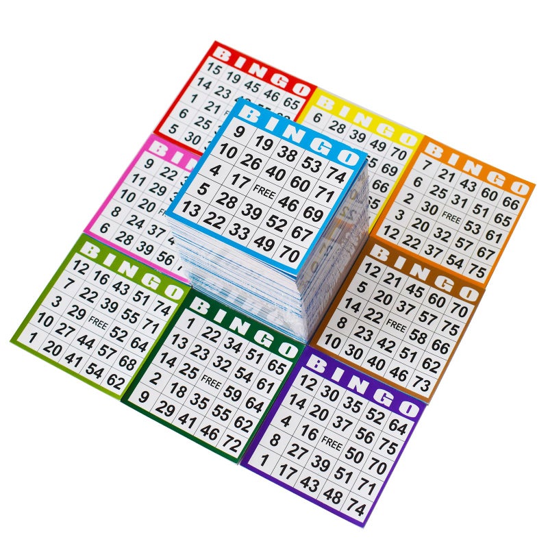 SEETOOOGAMES Bingo Paper Game Cards 1 Card 100 Books of 10 Sheets - Image 2