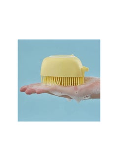 Generic Pet Dog Bath Brush Soft Silicone Comb Pet Grooming Brush Silicone Massage Brush Hair Fur Grooming & Cleaning Brush  - Image 2