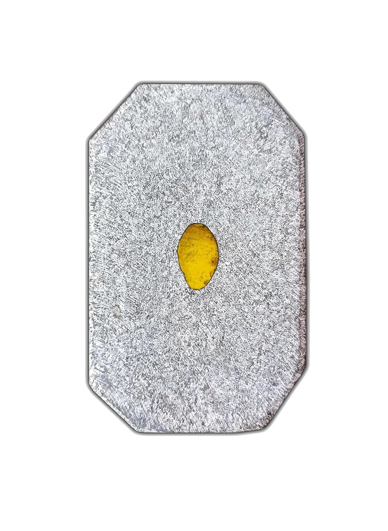 Generic ASFAA ENTERPRISES Turmeric Haldi Grinding StoneChandan StoneRubbing StoneMedicine grinding stone Pack of 2pics 10CM 12 X 7 CM  - Image 4