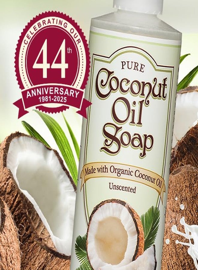 NutriBiotic – Pure Coconut Oil Soap, Unscented 8 Oz | Certified Organic, Unrefined, Biodegradable | Vegan & Made without GMOs, Gluten, Parabens or Sulfates | Rich, Cleansing Lather - Image 4