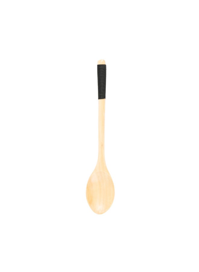 Factory Wholesale Wooden Nanmu Spoon Wrapped Wooden Spoon Fork Portable Honey Spoon Spot Supply Lotus Wood Can Be Engraved L-Color:23.5x 4cm Old Paint 6 Sets  - Image 5