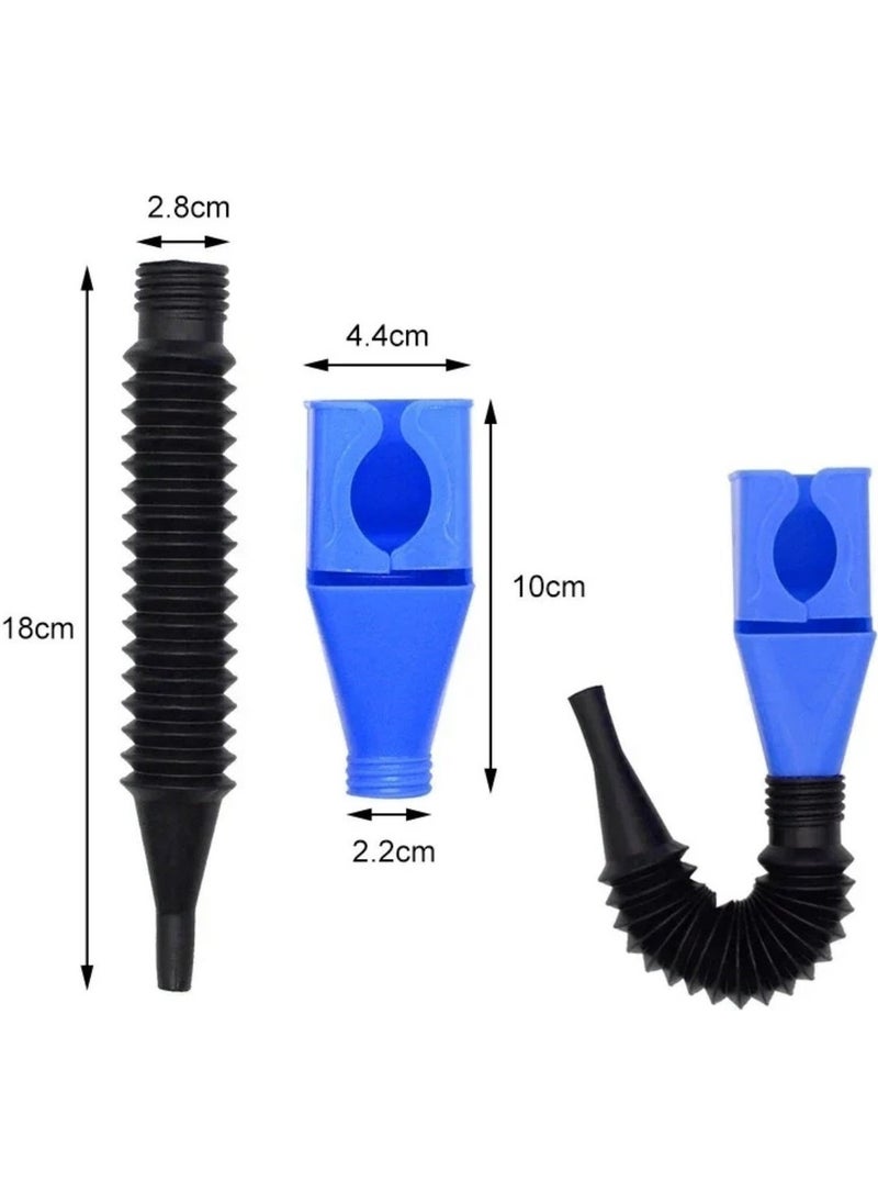 Buffer ® Collapsible Plastic Engine Oil Funnel for Cars and Motorcycles  - Image 3