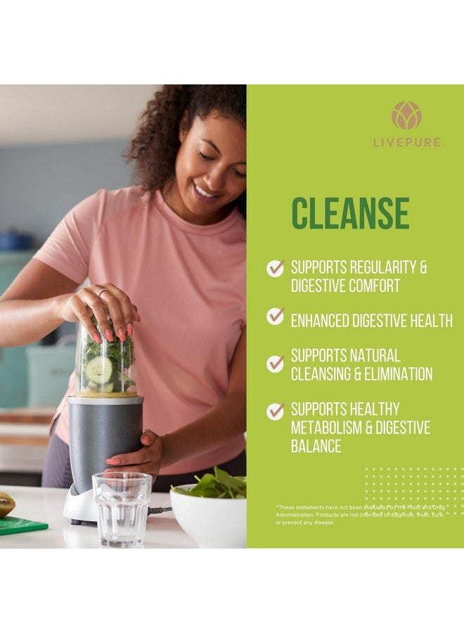 PURE تنظيف نقي | تركيبة نباتية لتحسين الهضم وتعزيز صحة الأمعاء - غير معدلة وراثيًا - 60 كبسولة - Image 3
