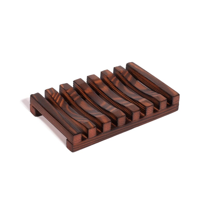 Viori Hamish & Co. Wooden Bar Holder â€“ Natural Bamboo Tray for Shampoo, Conditioner, and Body Wash Bars â€“ Promotes Drying and Longevity - Image 1
