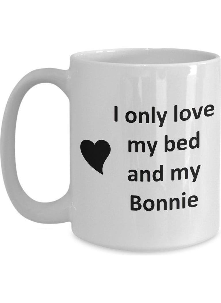 Bexdore Bonnie Lover Mug - Cat Dog Bird Pet Name - Love My Bonnie Name - English Mug  - Image 3